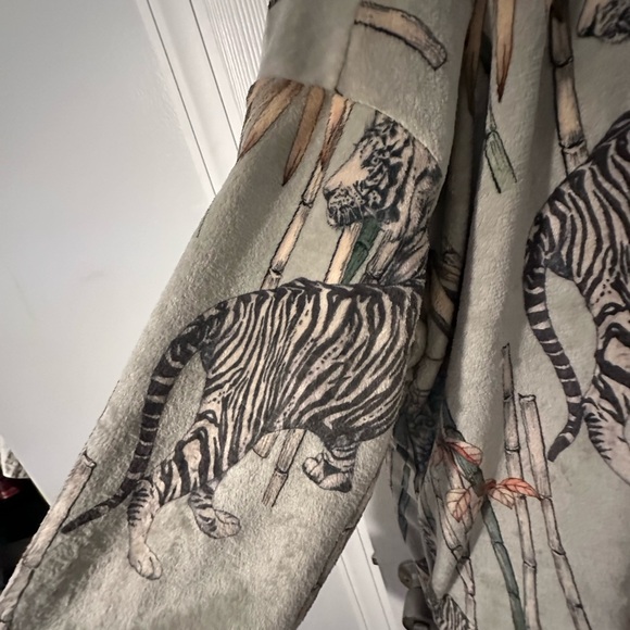 Biya Johnny Was Franky Reversible Jacket Pants Outfit - Medium NWT Tiger Multi - Picture 3 of 14